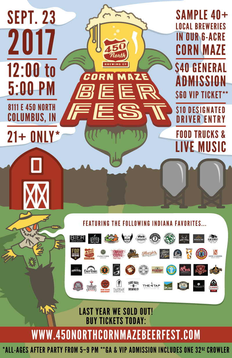 450 North Corn Maze Beer Fest Craft Beer Joe